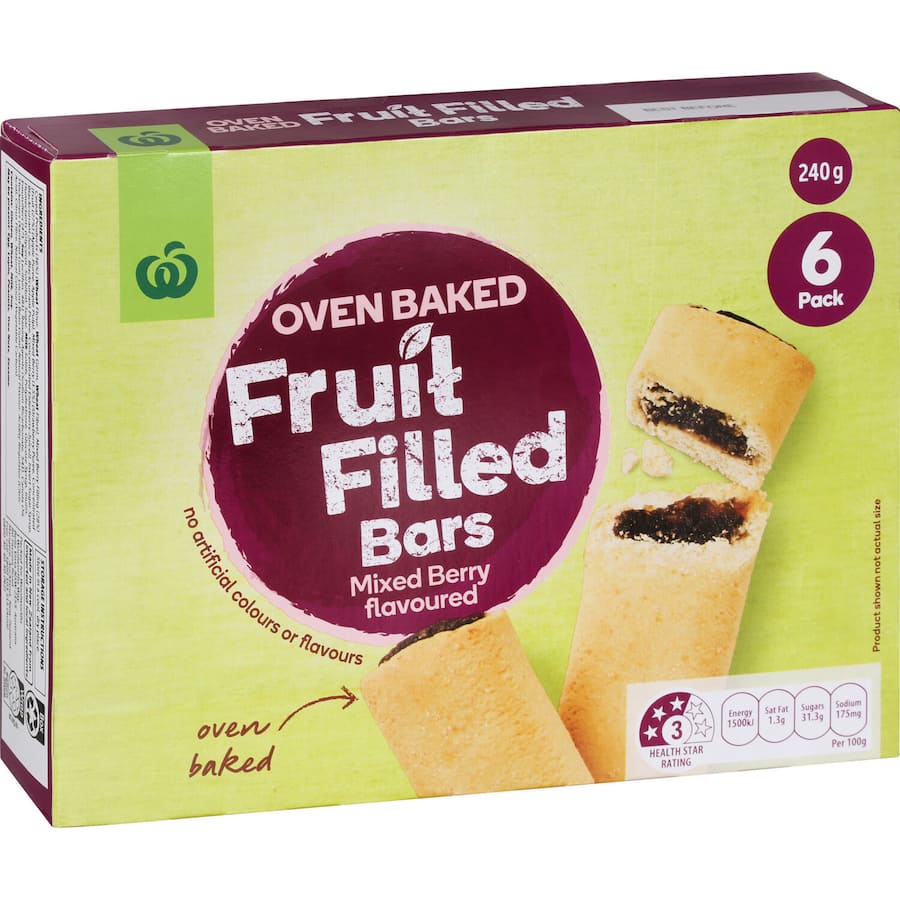 Cereal Bars Mixed Berry 240gm