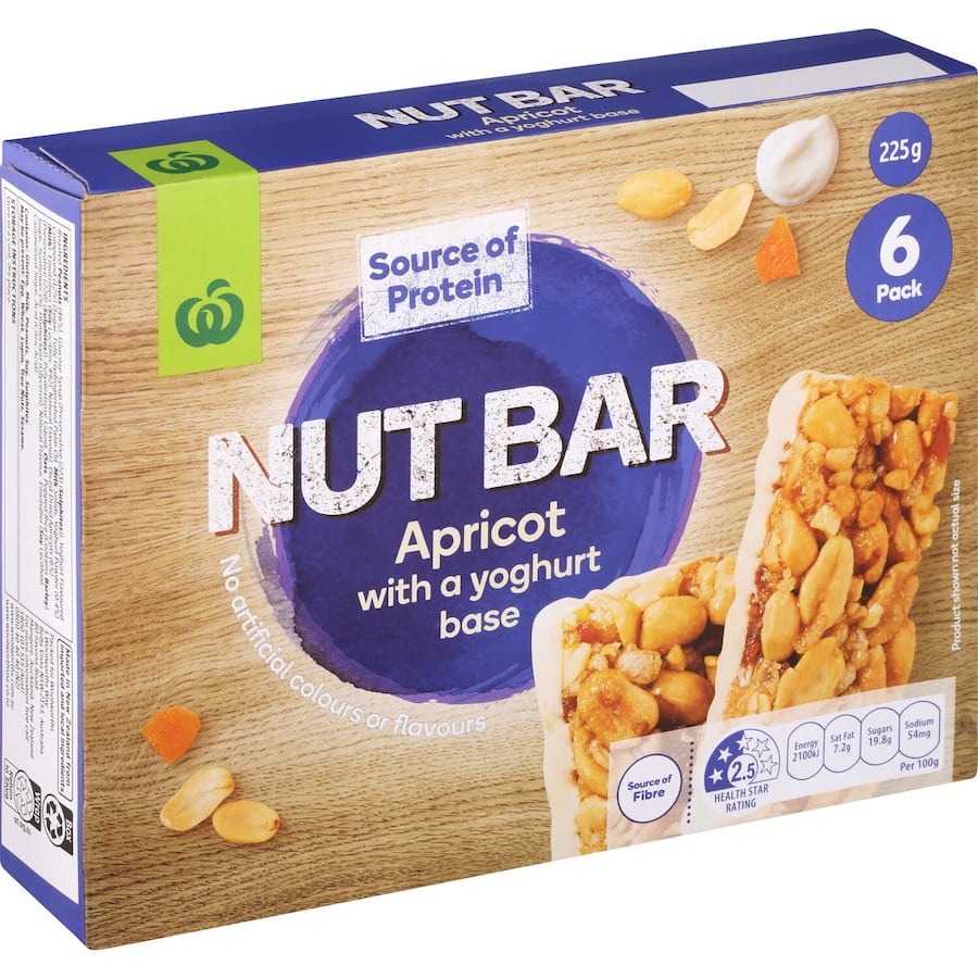 Nut Bars Apricot With Youghurt Base 225gm
