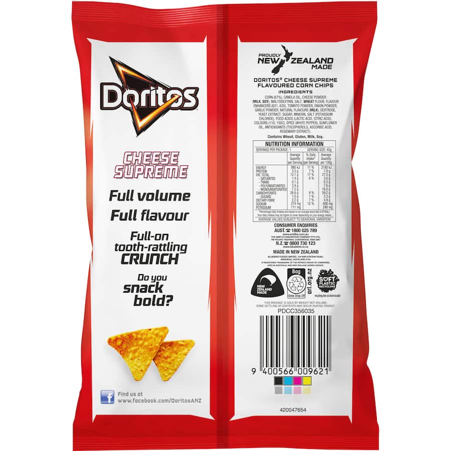 Corn Chips Cheese Supreme 100gm