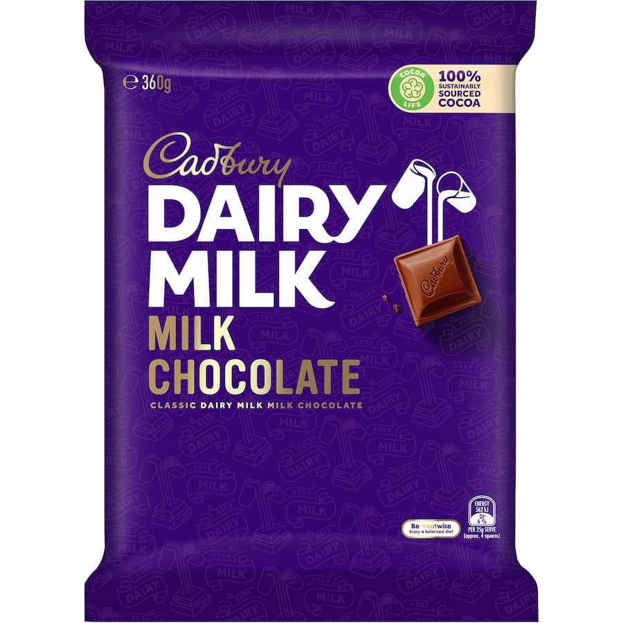 Cadbury Chocolate Dairy Milk 360 gm