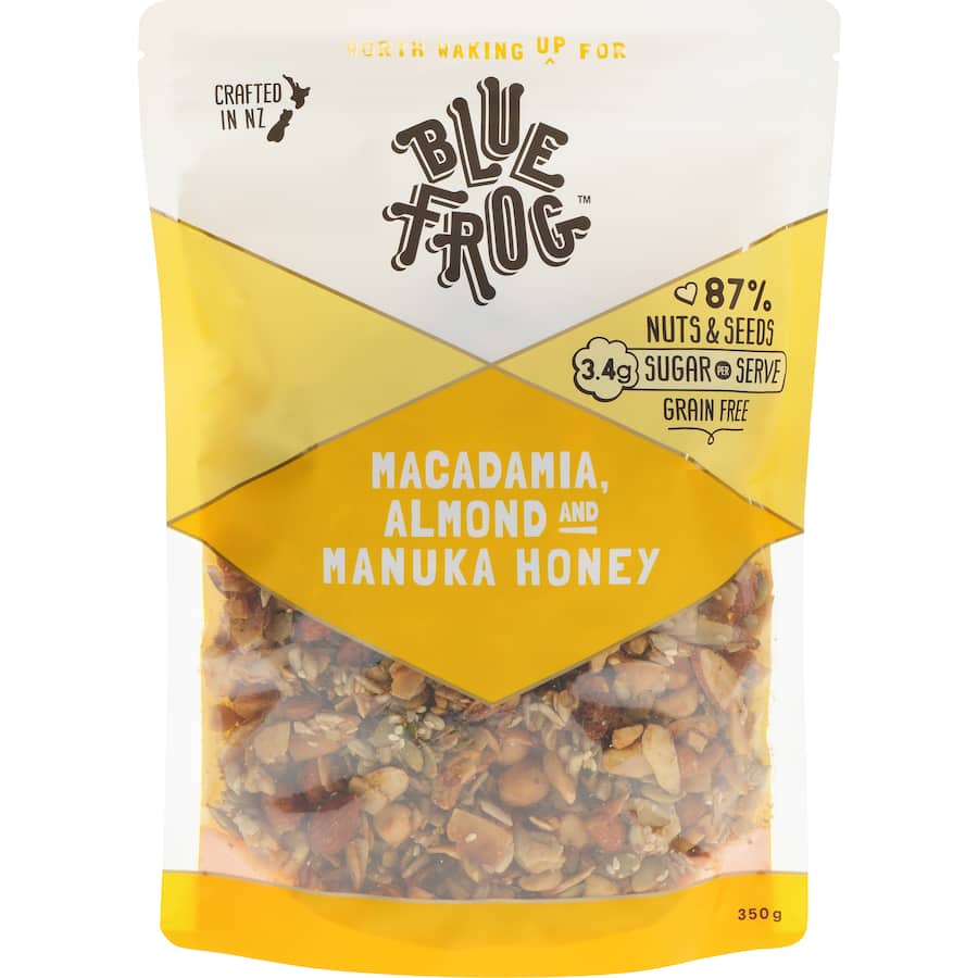 Cereal Macadamia Almond Manuka Honey