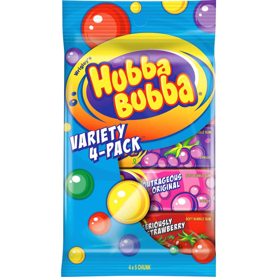 Bubble Gum Variety 4pks