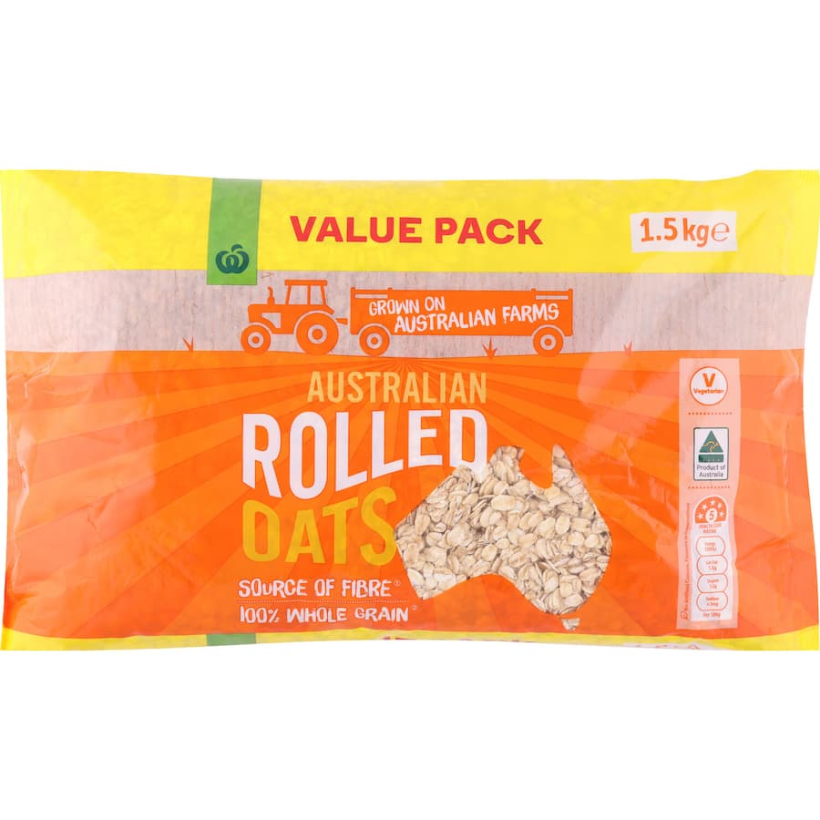 Rolled Oats Whole Grain Australian