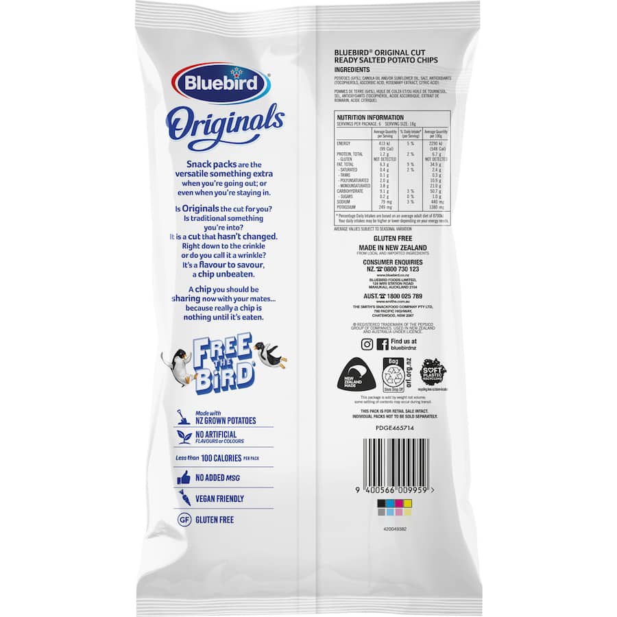 Chips Ready Salted 108g