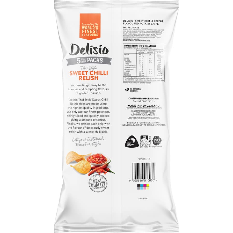 Chips Sweet Chilli Relish 90g