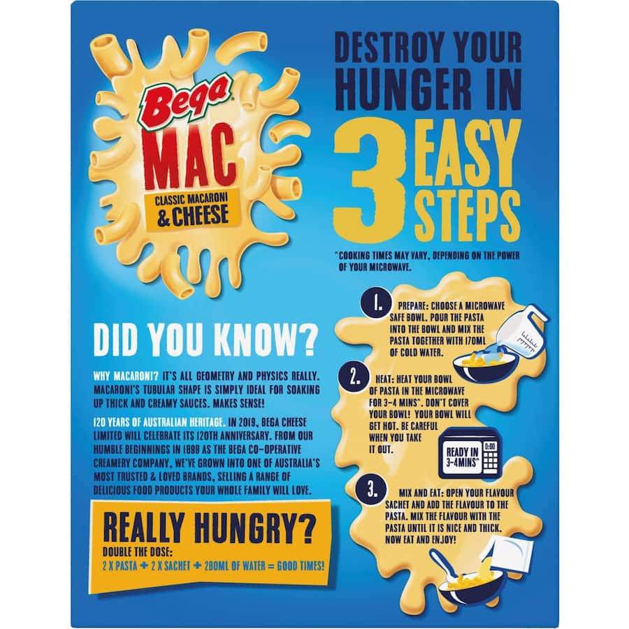 Pasta & Sauce Macaroni Cheese 280g