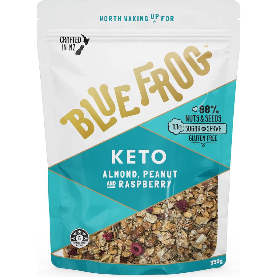 Keto Cereal Almond, Peanut And Raspberry