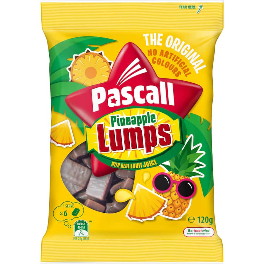 Chocolate Lollies Pineapple Lumps