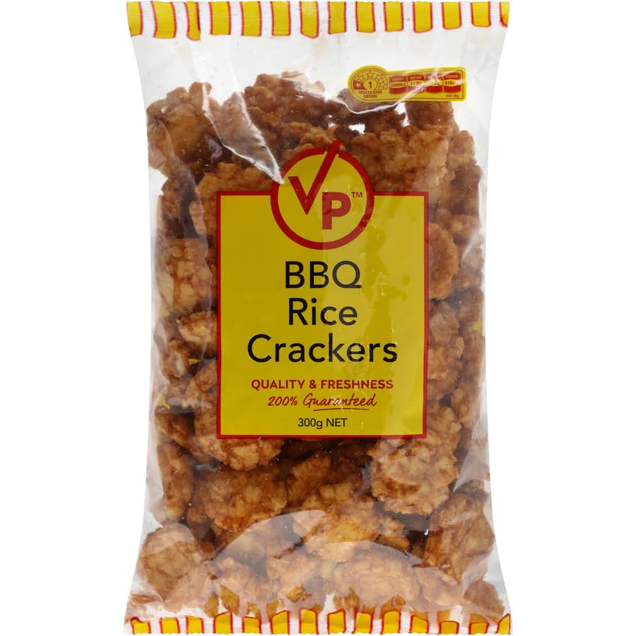 Rice Crackers Bbq Flavour 300gm