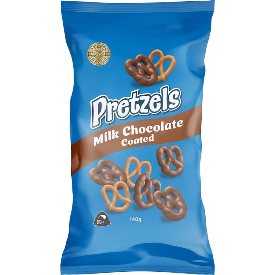 Pretzels Milk Chocolate Coated 140g