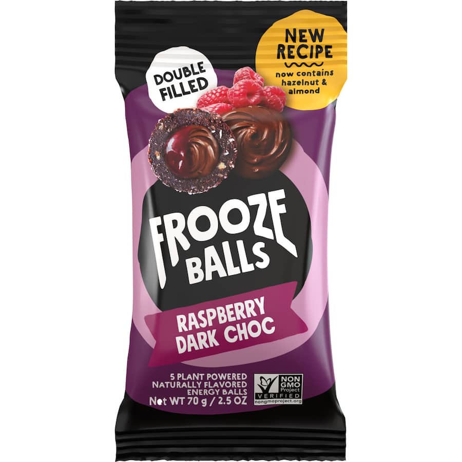 Snack Balls Raspberry Dark 70gm