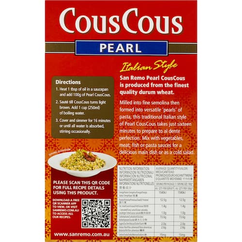 Couscous Pearl