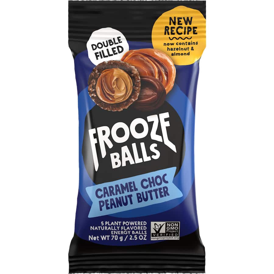 Snack Balls Caramel Choc Peanut Butter 70gm