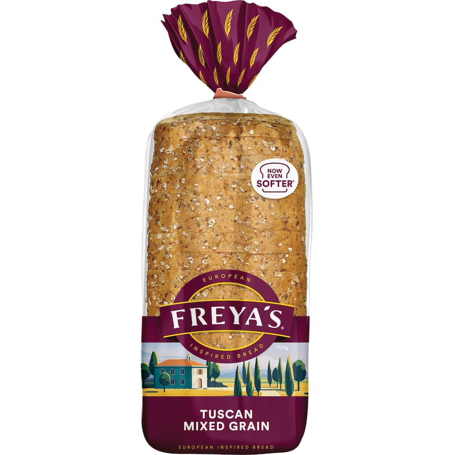 Freyas Toast Bread Tuscan Mixed Grain