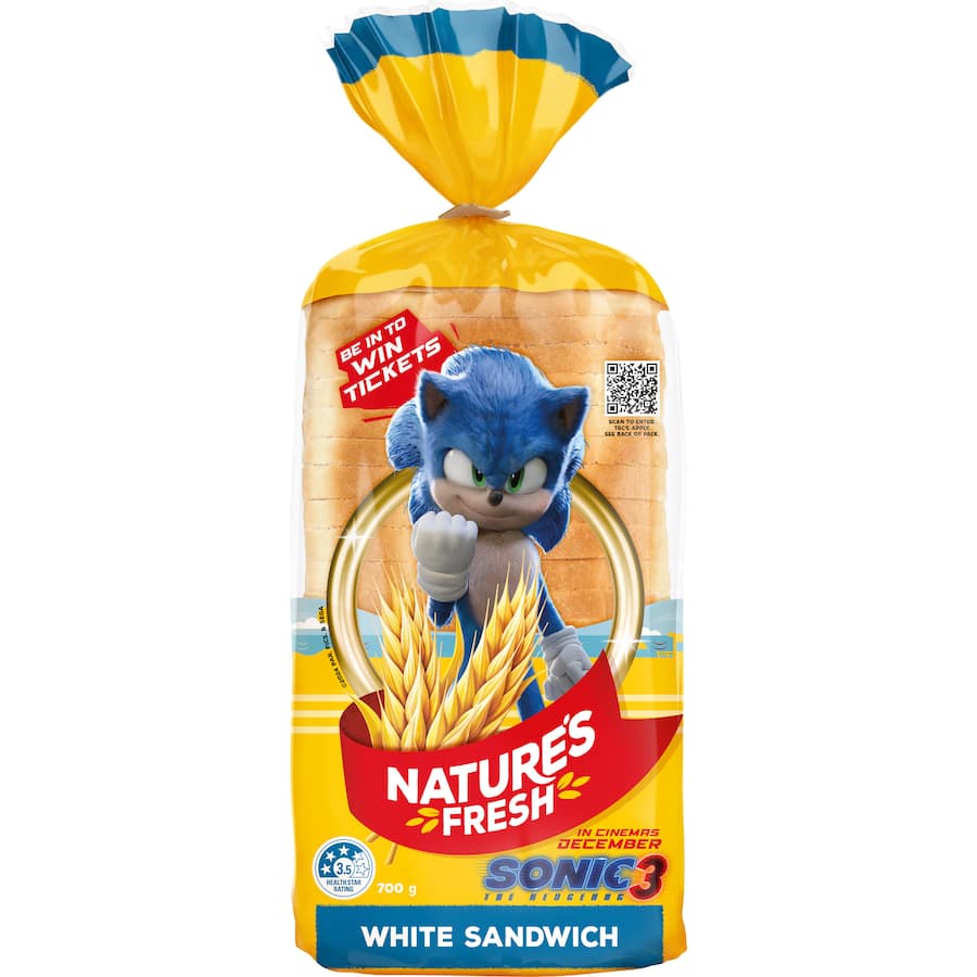 Natures Fresh Sandwich Bread White