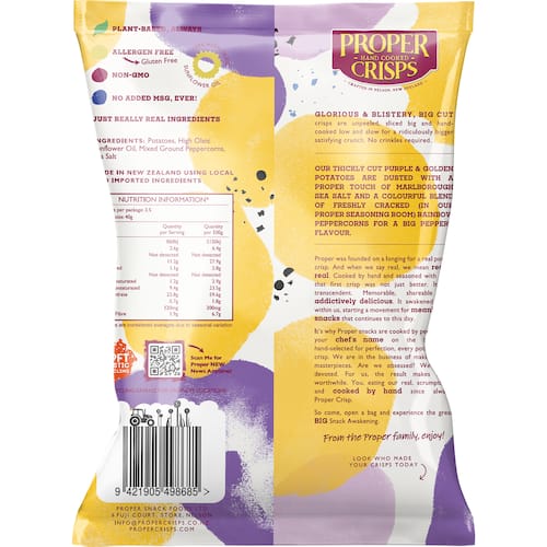 Chips Purple & Gold