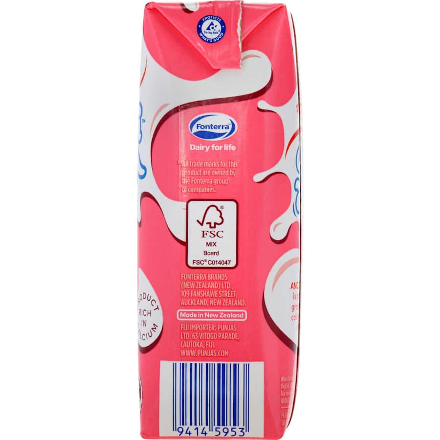Anchor Calci Yum Flavoured Milk Strawberry 250ML