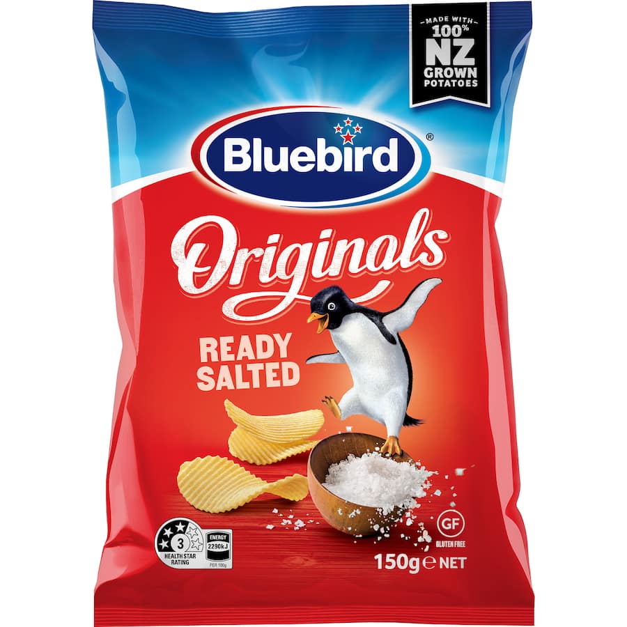 Blue Bird Chips Ready Salted