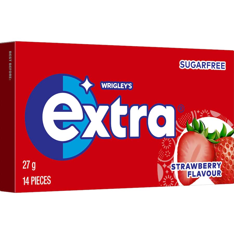 Buy Wrigleys Extra Chewing Gum Strawberry 27g