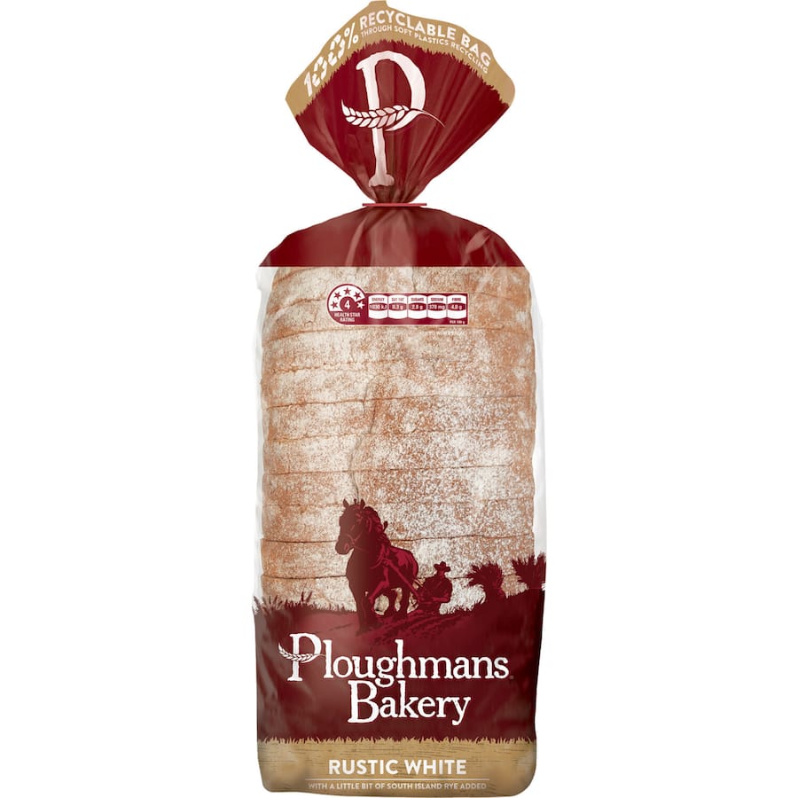 Ploughmans Bakery Toast Bread Rustic White