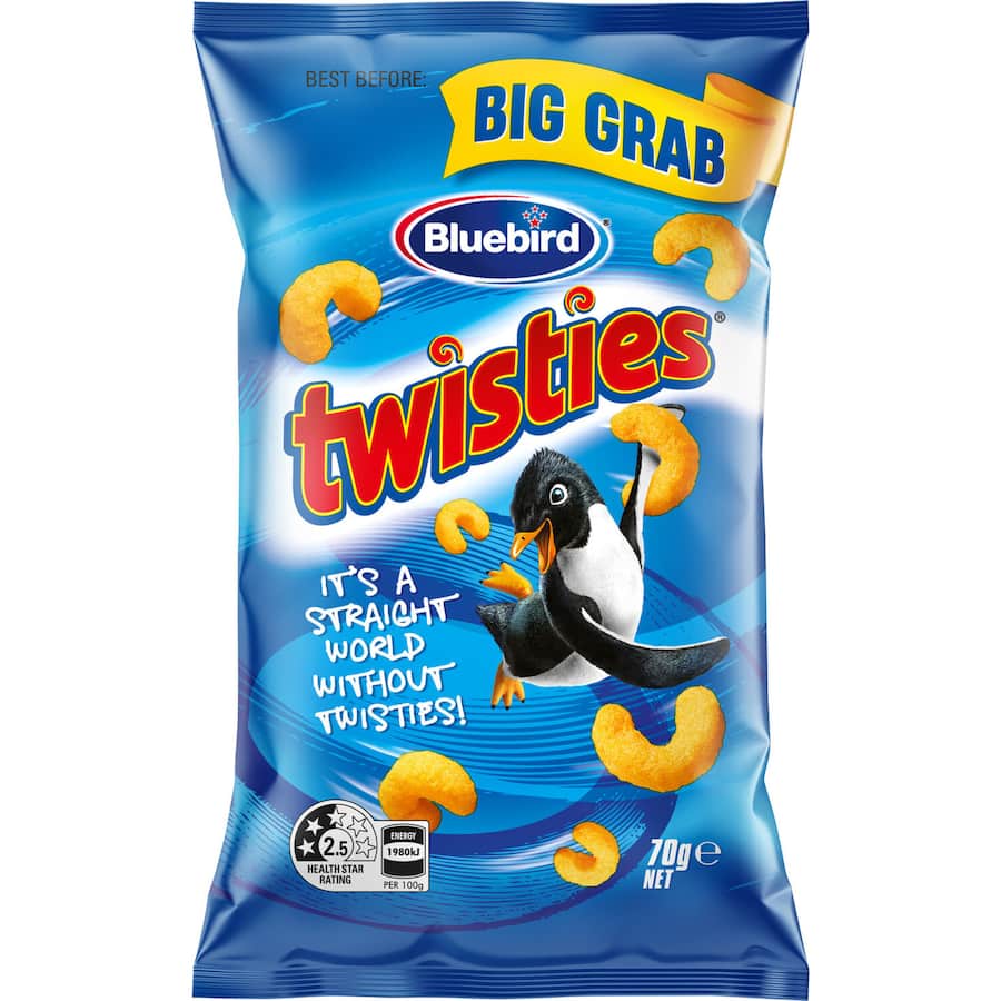 Bluebird Twisties Corn Snacks 70gm