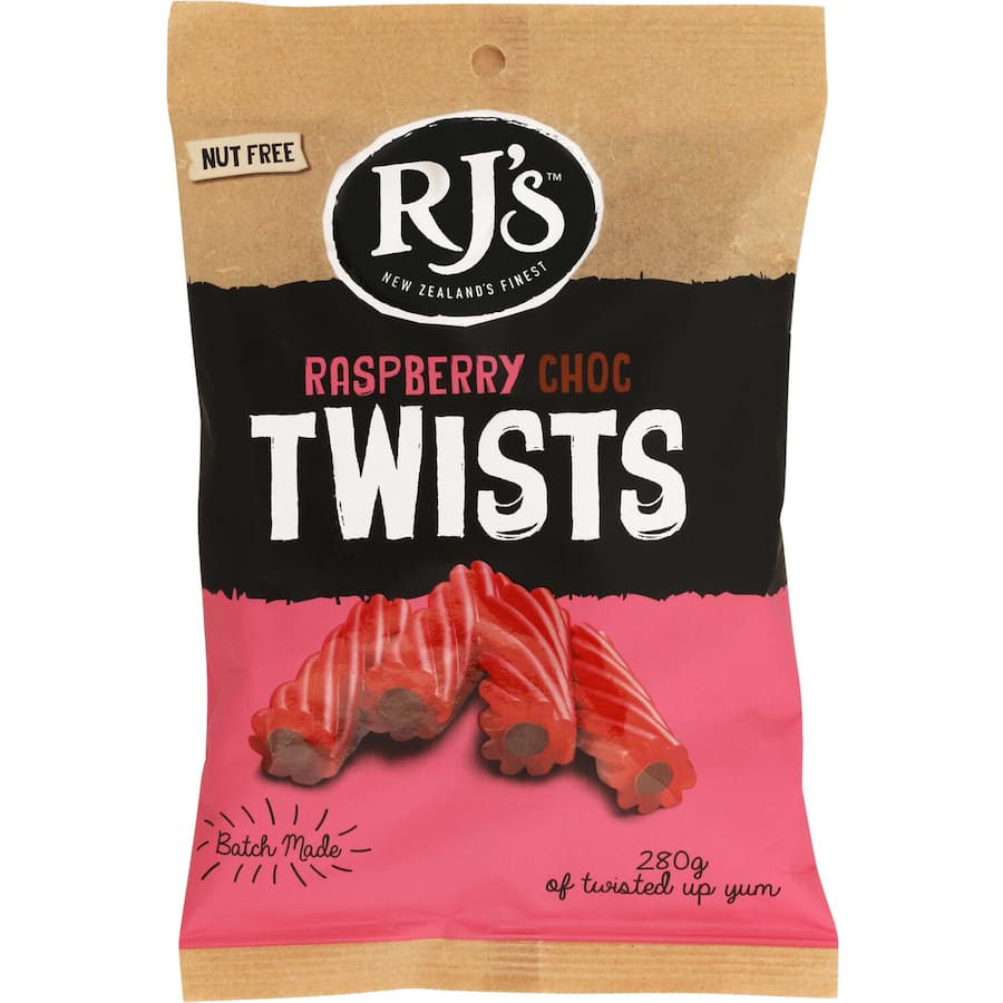 Licorice Twist Rasberry Chocolate 280gm
