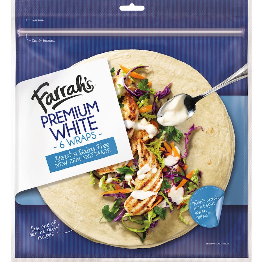 Farrah's Wraps Premium White