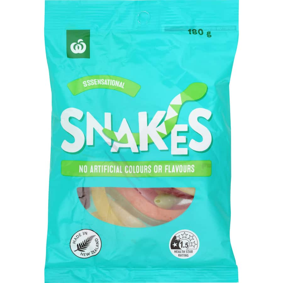 Lollies Snakes 180gm