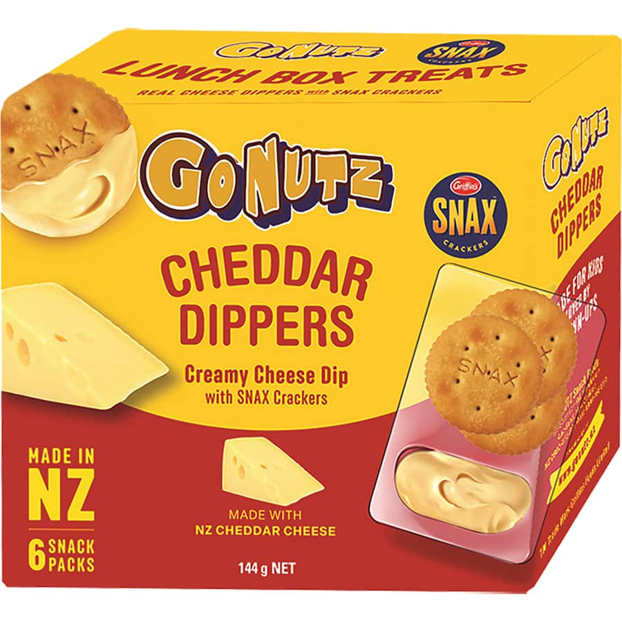 Cheese Dippers Savoury 144gm