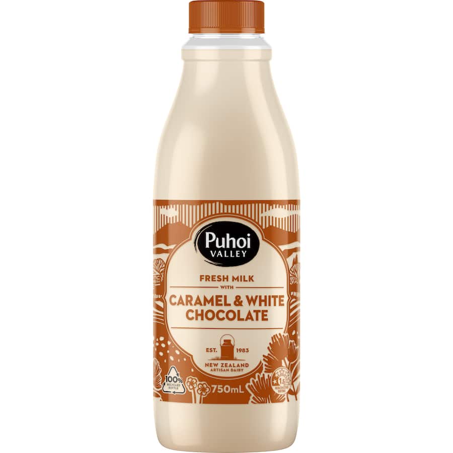 Flavoured Milk Caramel & White Chocolate 750ML