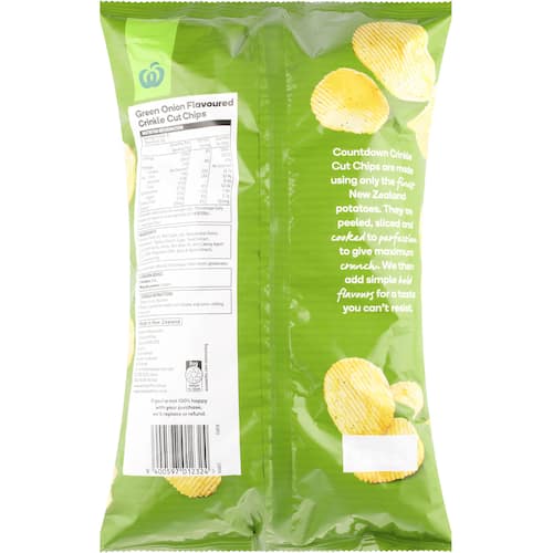 Chips Green Onion Crinkle Cut