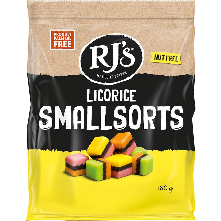 Licorice Smallsorts 180gm