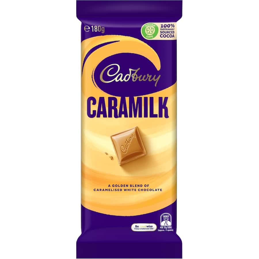 Cadbury Chocolate Caramilk 180gm