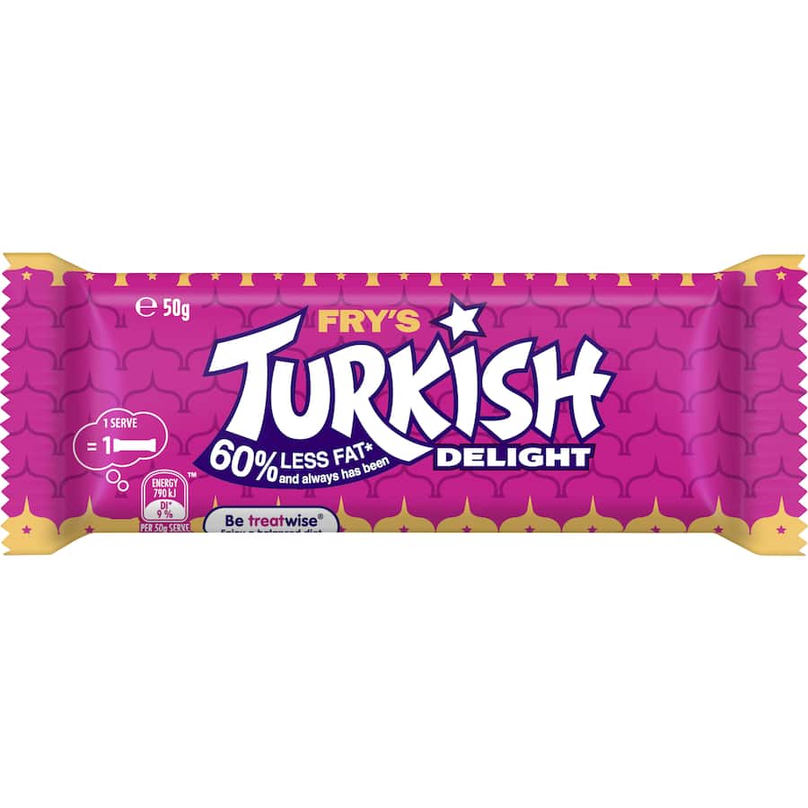 Chocolate Bar Turkish Delight 50gm