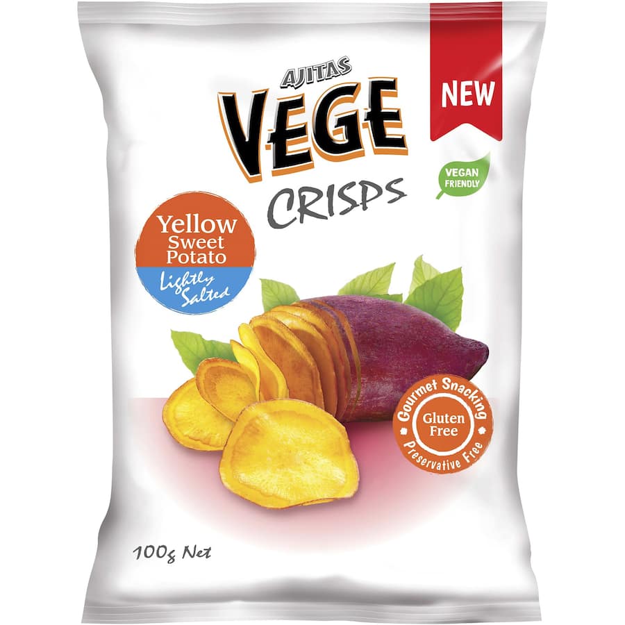 Potato Chips Yellow Sweet Potato