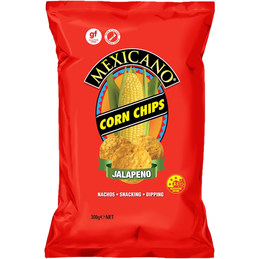Corn Chips Jalapeno 300gm