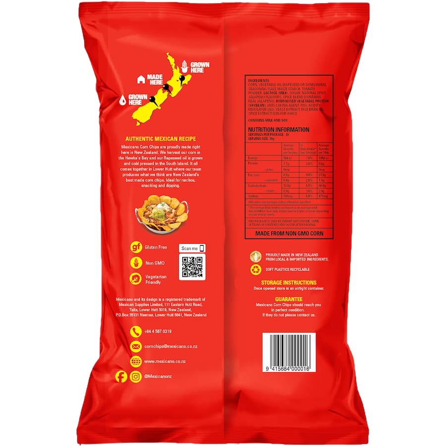 Corn Chips Jalapeno 300gm