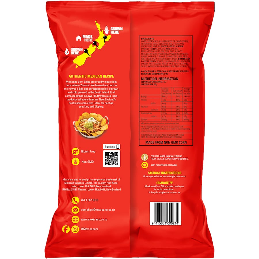 Corn Chips Tasty Cheese