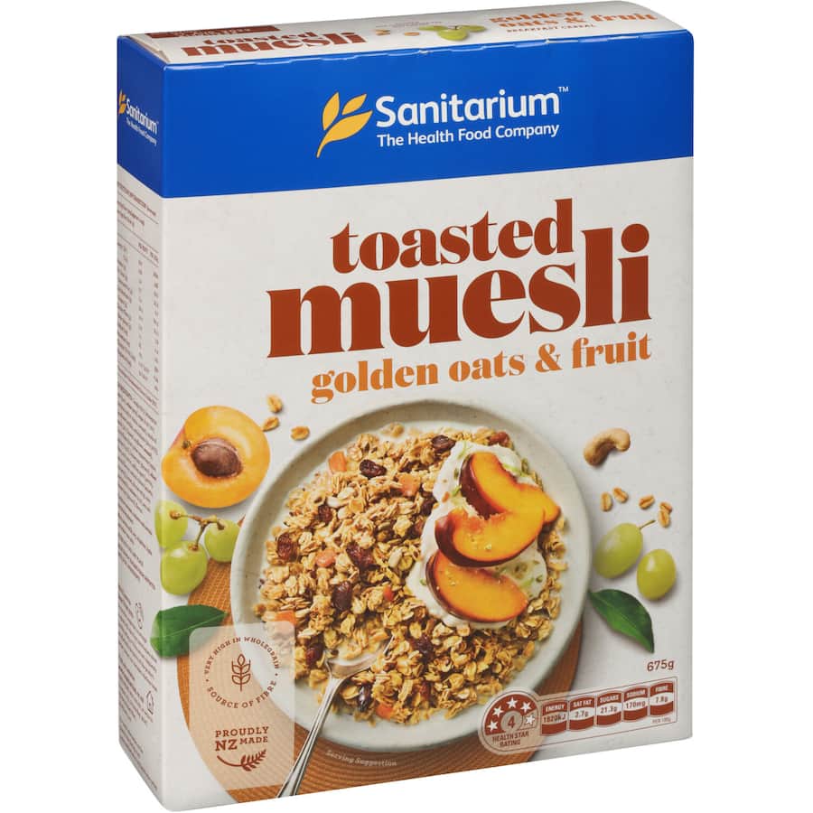 Muesli Tosted Golden Oats & Fruit