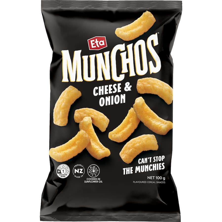 Corn Snacks Cheese & Onion