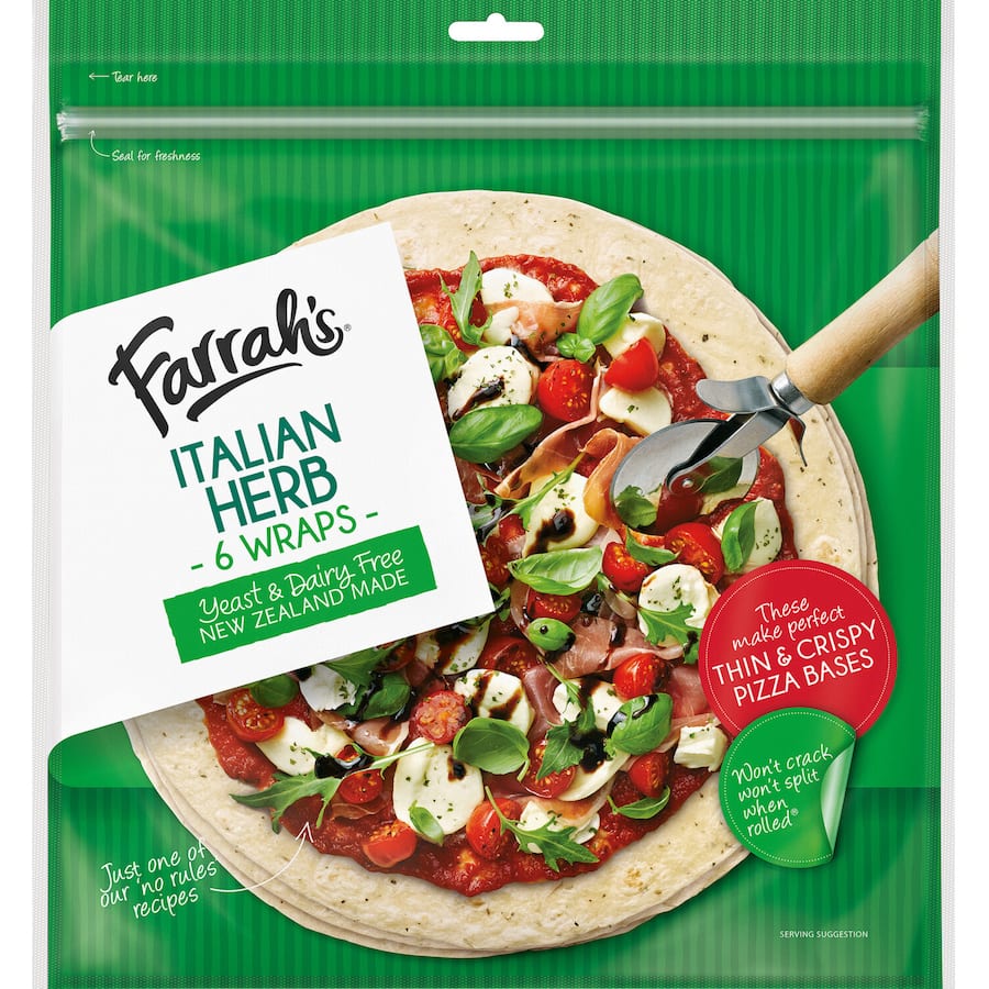Farrah's Wraps Italian Herb