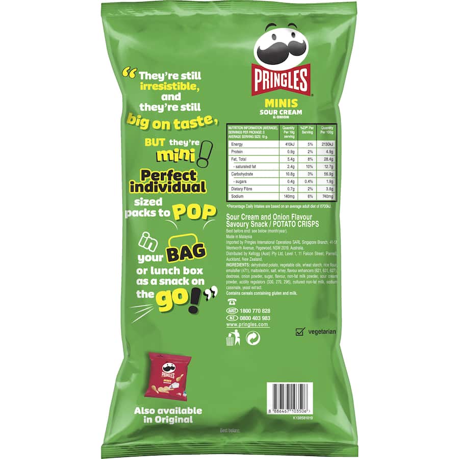 Chips Minis Sour Cream & Onion 95g