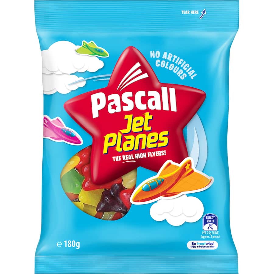 Lollies Jet Planes 180gm