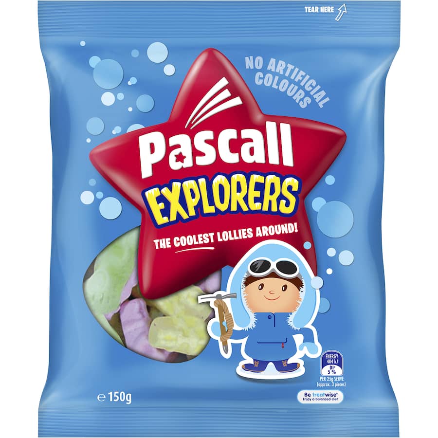 Lollies Explorers 150gm