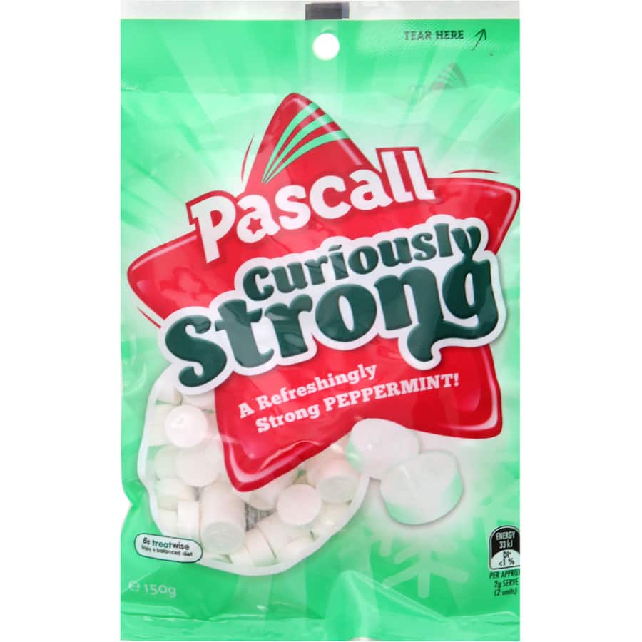 Lollies Mint Curiously Strong 150gm