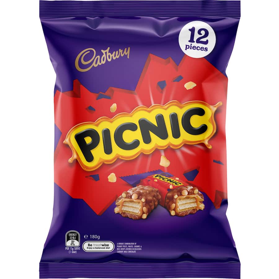 Chocolate Sharepack Picnic 180g