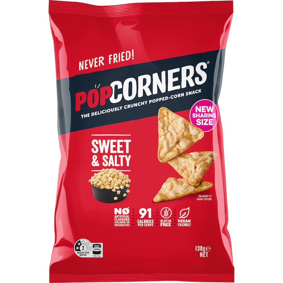 Corn Snacks Sweet & Salty 130gm