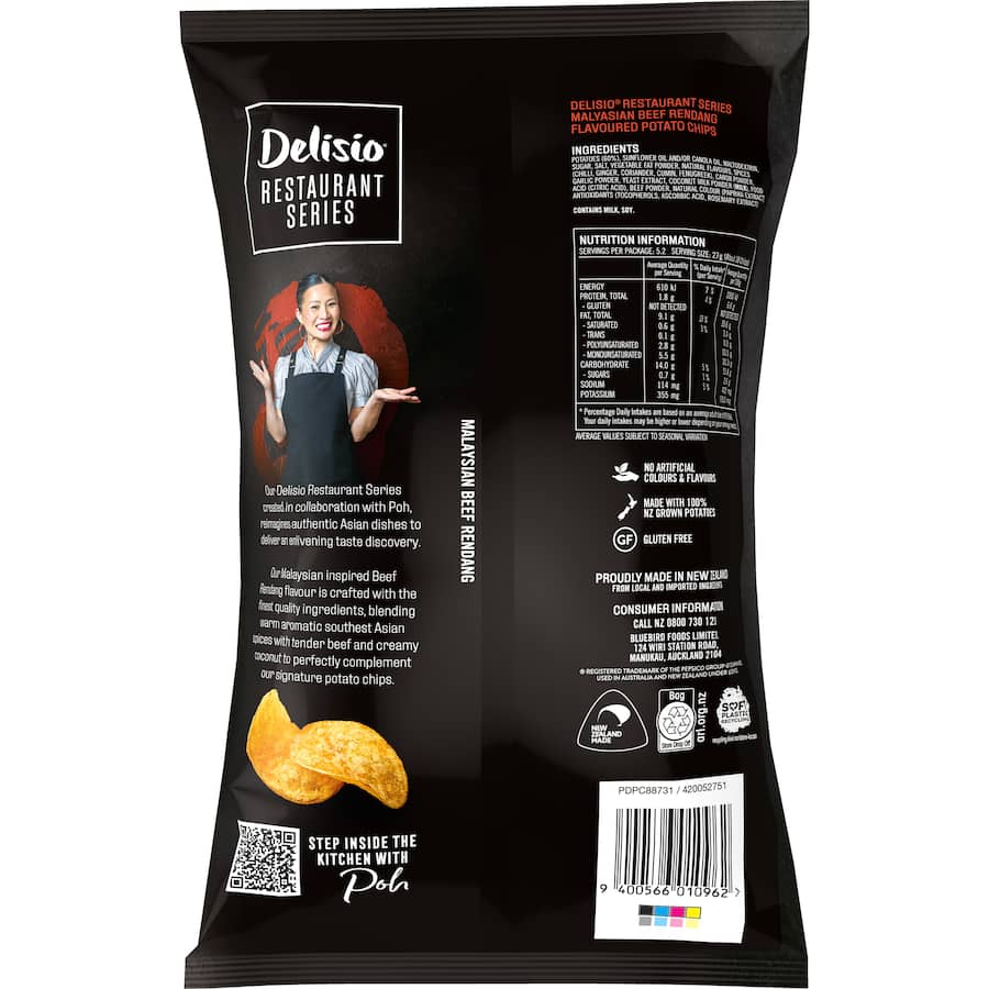 Delisio Chips Beef Rendang