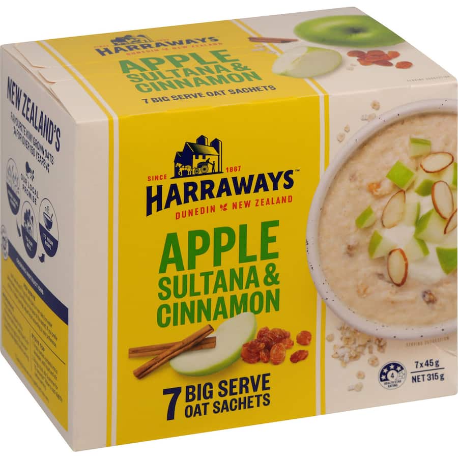 Oats Apple Sultana Cinnamon