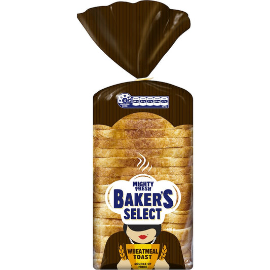 Mighty Fresh Bakers Selection Sliced Bread Wheatmeal